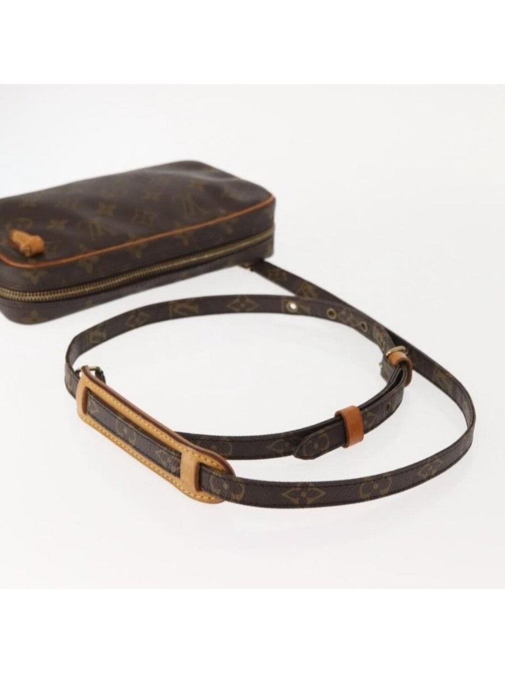 Authentic LOUIS VUITTON Monogram Marly Bandouliere Shoulder Bag M51828 LV - Picture 14 of 16